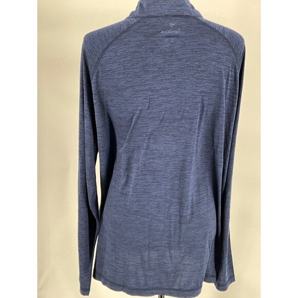 Navy‎ Blue Fanatics NHL Nashville Predators Mens 1/4 Zip Pullover XL Polyester - Picture 2 of 6